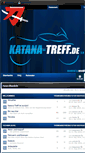 Mobile Screenshot of katana-treff.de